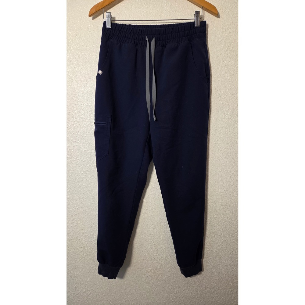 FIGS Technical Collection Navy Jogger‎ Scrub Pants Women's Small